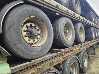 Van Hool 3B073 |3 AXLE FLATBED  | STACK OF 5 SEMITRAILERS | ALL BPW DRUM 2009 - N/A image 7