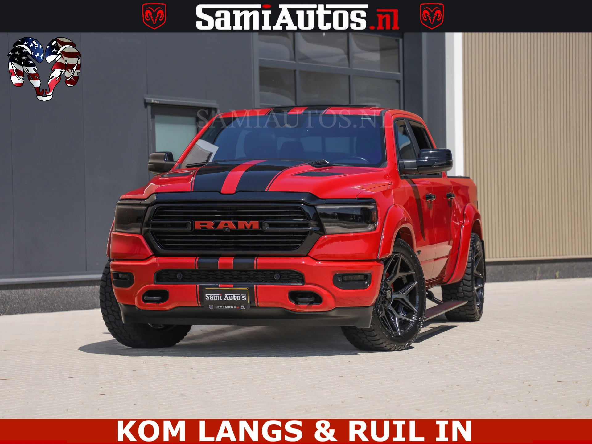 Dodge Ram Pick-Up 2024 - GT TRX PACK | 5.7 V8 HEMI | FLAME RED | HULK PACK | LUCHTVERING | MEGA DIK | DC | afbeelding 13