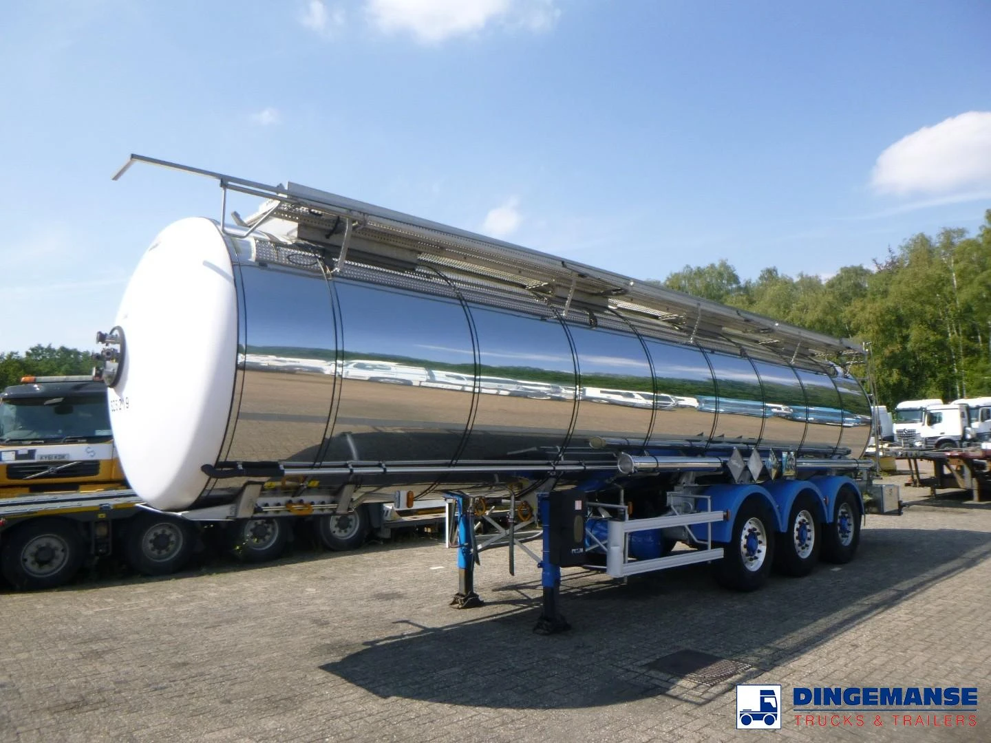 Magyar Chemical tank inox L4BH 30 m3 / 1 comp 2014 afbeelding 1