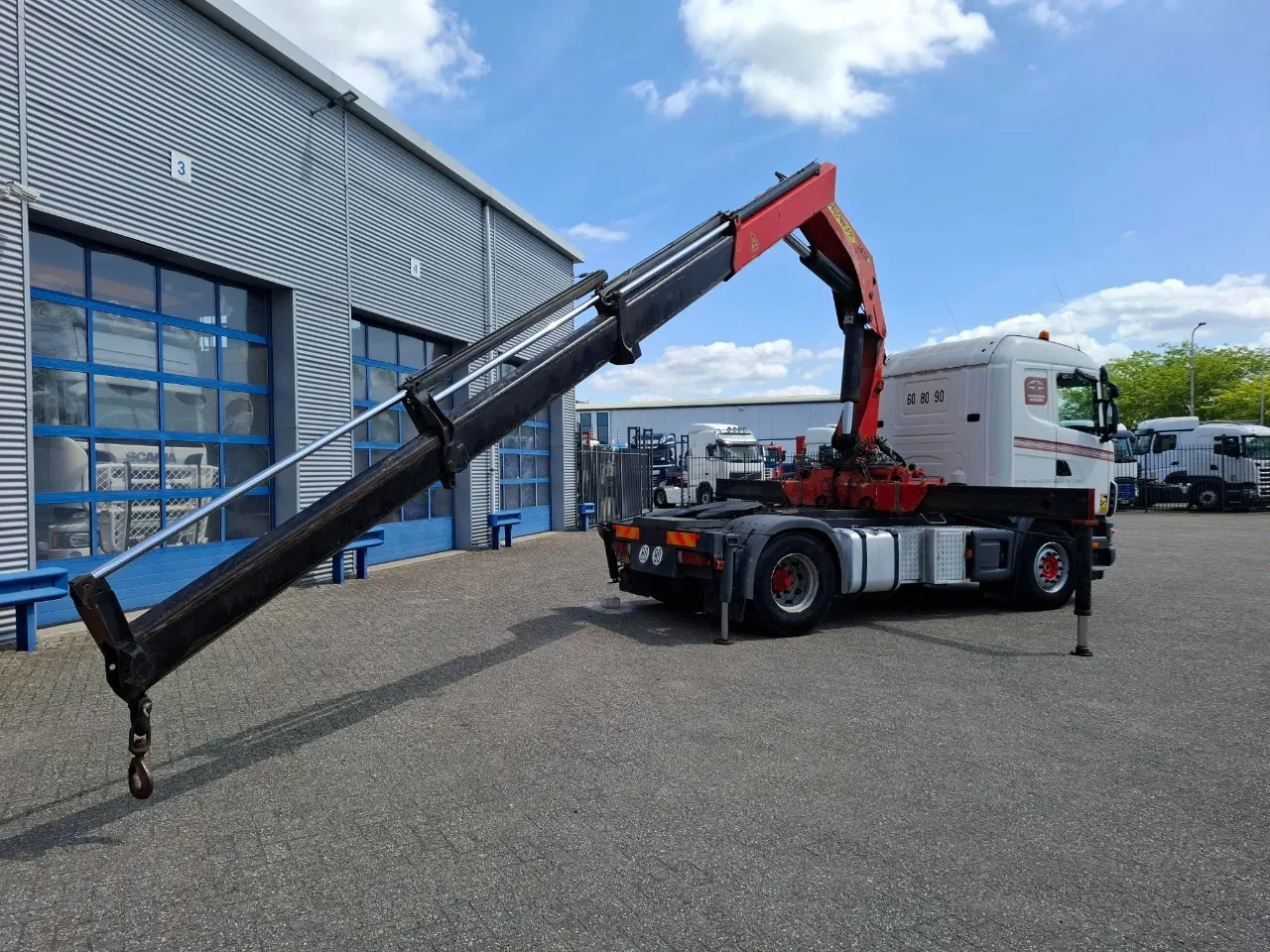 Scania G 2004 - 124G-420 / RETARDER / PALFINGER PK32080 / DOUBLE TANK / AIRCO / GOOD CONDITION / MANUAL / EURO-3 / 2004 immagine 8