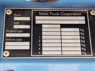 Volvo FH 2019 - 13.500 Globetrotter XL 4x2 - I parkcool - Full air - Leather - 2x tank obrazek 25