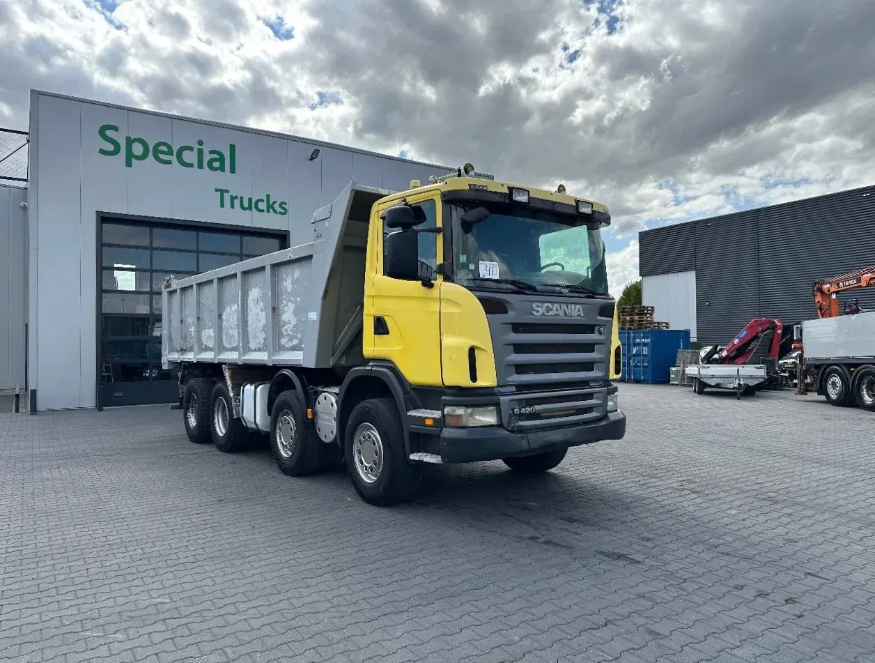 Scania G 2009 - G420 8x4 / Dumper / Manual gearbox / Steel suspension image 3