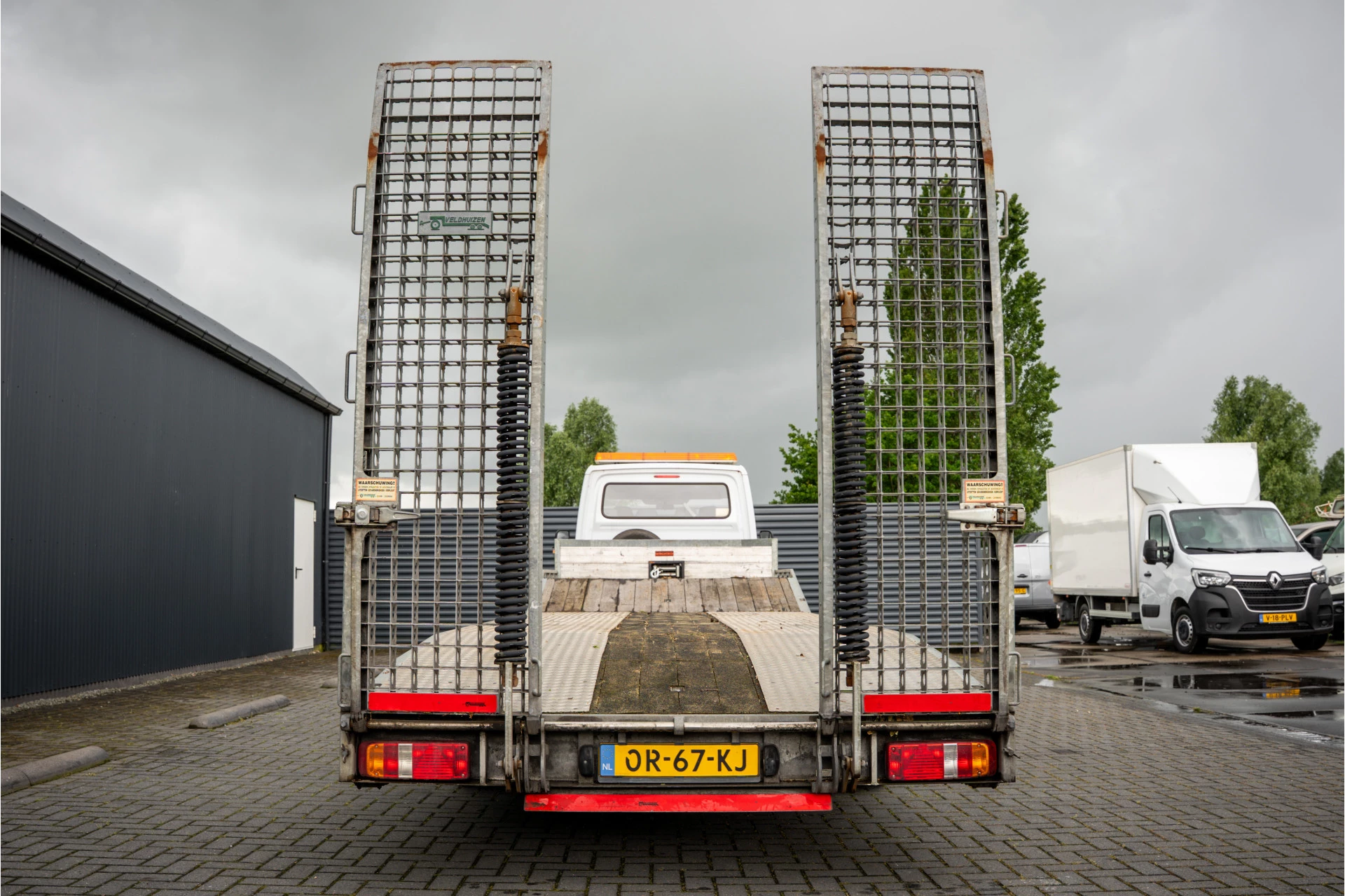 veldhuizen P47-2 | Oplegger | Kuip | Dieplader | Max Mas. 10T | Elektrische lier | Oprijplaten 2019 imagen 2
