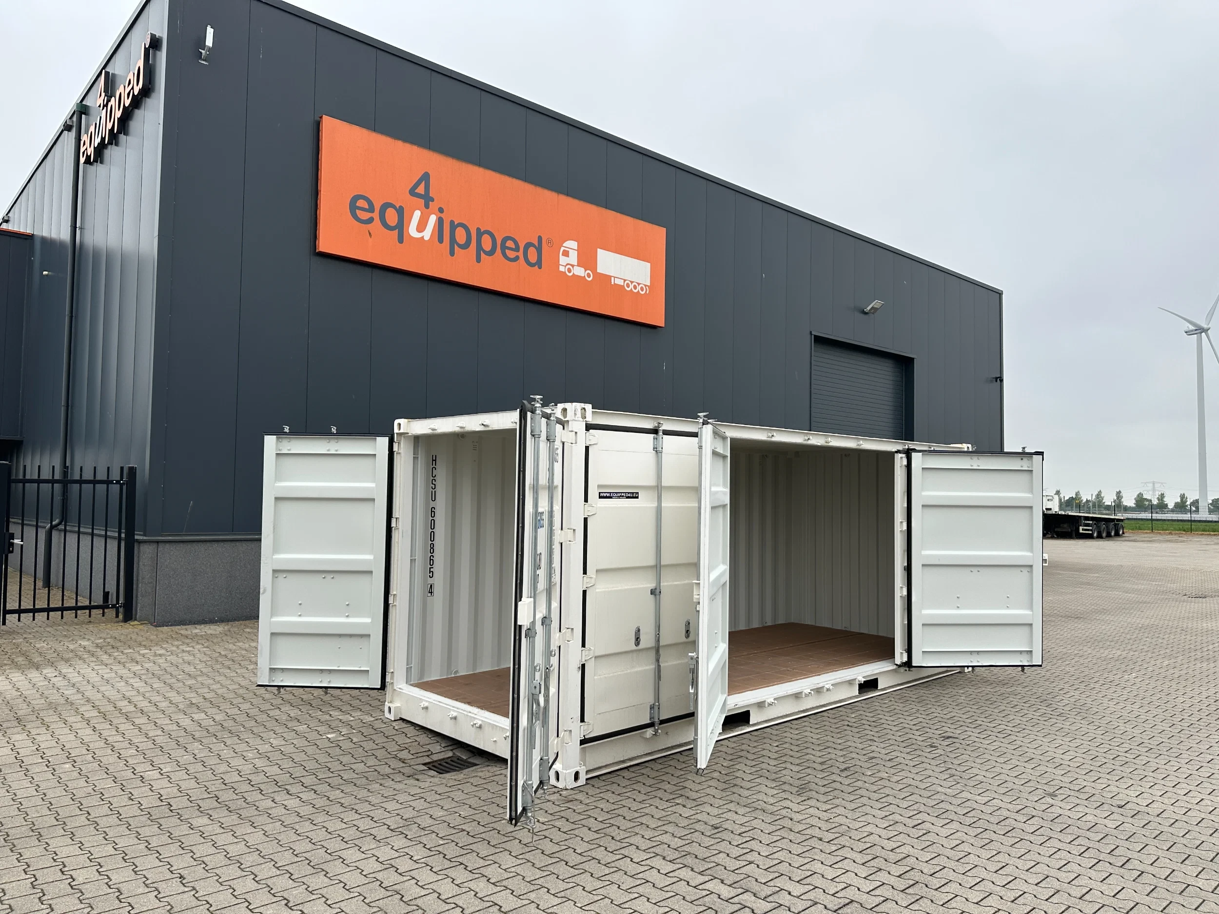 YANGZHOU 2026 - NEW (ONE-WAY) 20FT OPEN-SIDE CONTAINER afbeelding 2