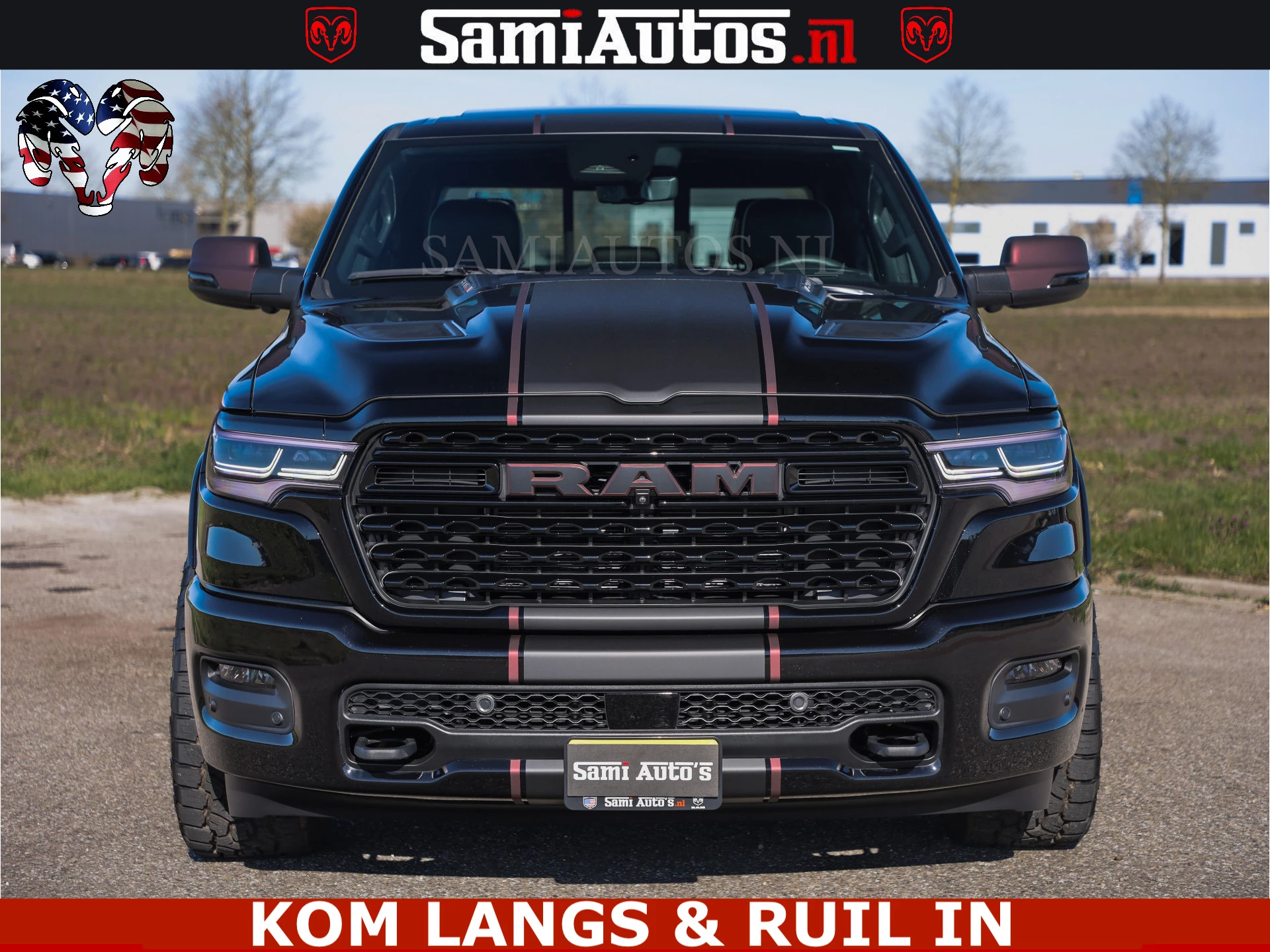 Dodge Ram Pick-Up 2024 - Limited Night High Output 540HP 706Nm | Massage + Full Option | De Meest Luxe en Volle in zijn Klasse | immagine 2