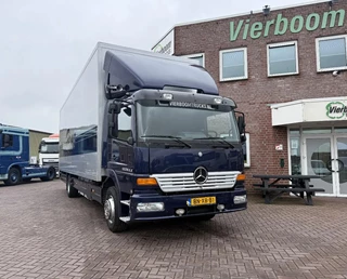 Mercedes-Benz N/A 2003 - 1223L Koffer mit Ladebordwand / Klima / Euro3 / 11.990KG te koop