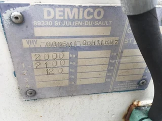Demico N/A 1994 - Enkel as Haspelwagen > Breedte: 120 cm, 36-WGD-9 obrazek 17