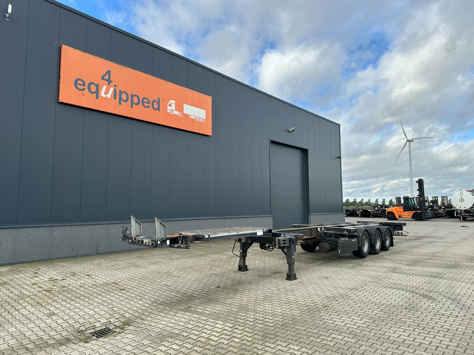 Broshuis 2016 - 3UCC-39/45 FLN 45FT HC MULTI CHASSIS / BPW / drumbrakes / liftaxle / NL-chassis imagem 1