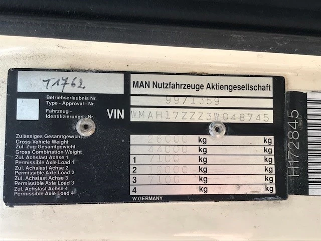 MAN TGA 2003 - SLEEP CAB COMPLETE obrázek 11