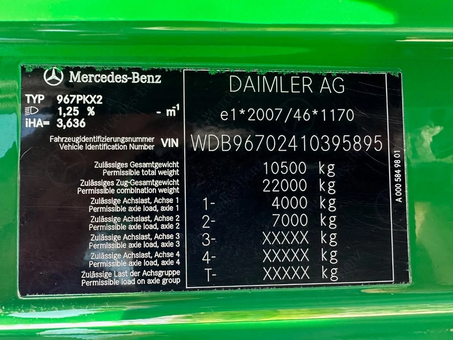 Mercedes-Benz Atego 2019 afbeelding 21