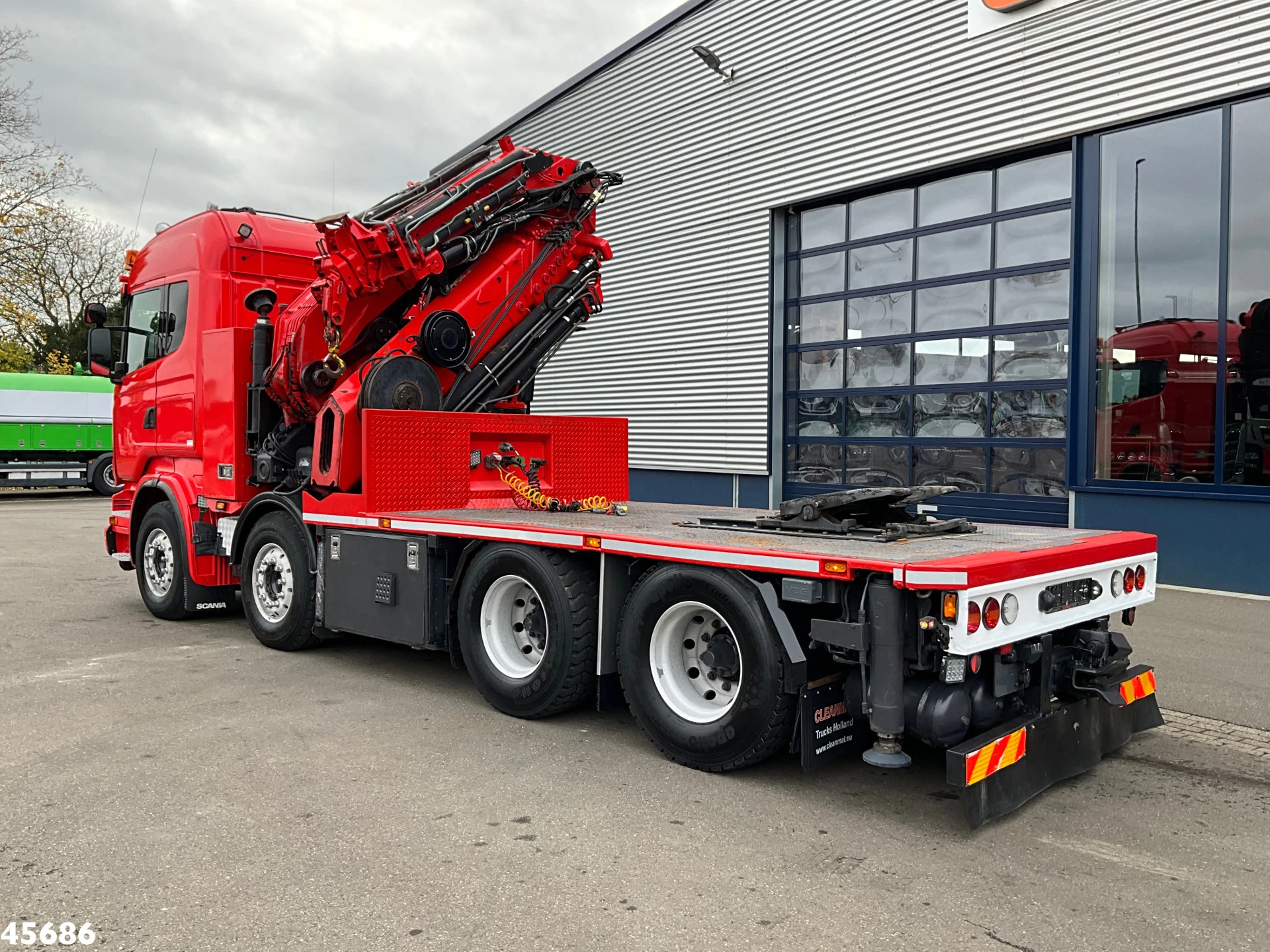 Scania R 2008 - R620 V8 8x4 Hiab 105 Ton/meter laadkraan + Fly-Jib! imagen 2