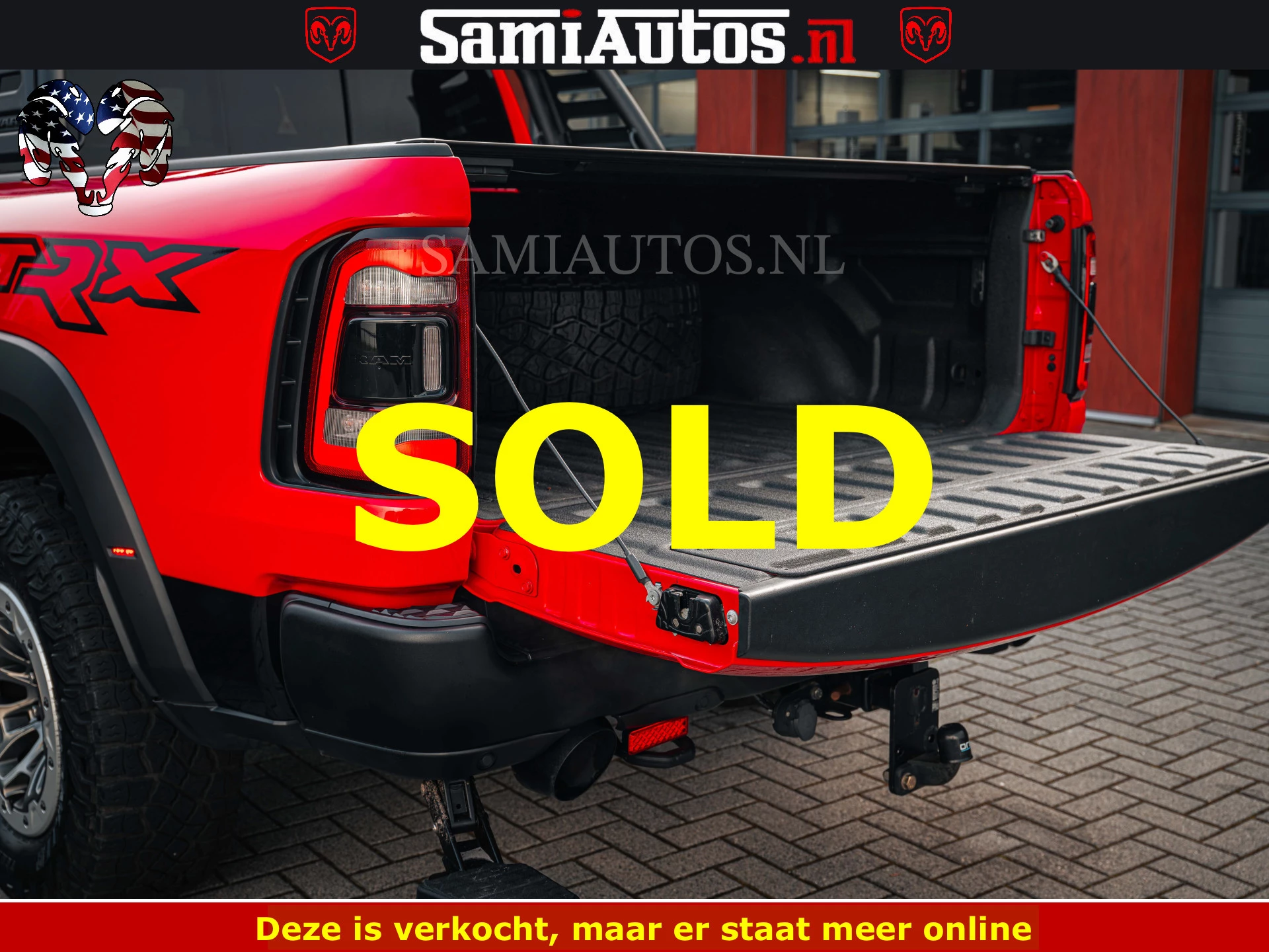 Dodge Ram Pick-Up 2023 - TRX HELLCAT | 6.2 V8 702PK | FLAME RED | BOM VOL | CARBON | RAMBAR | HUD | LPG | BEAD-LOCK WHEELS | immagine 63