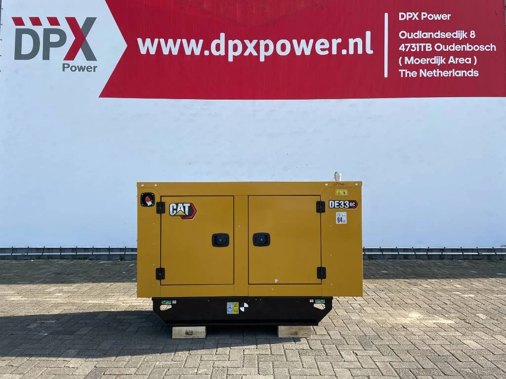 Cat 2026 - DE33GC - 33 kVA Stand-by Generator Set - DPX-18204 afbeelding 1