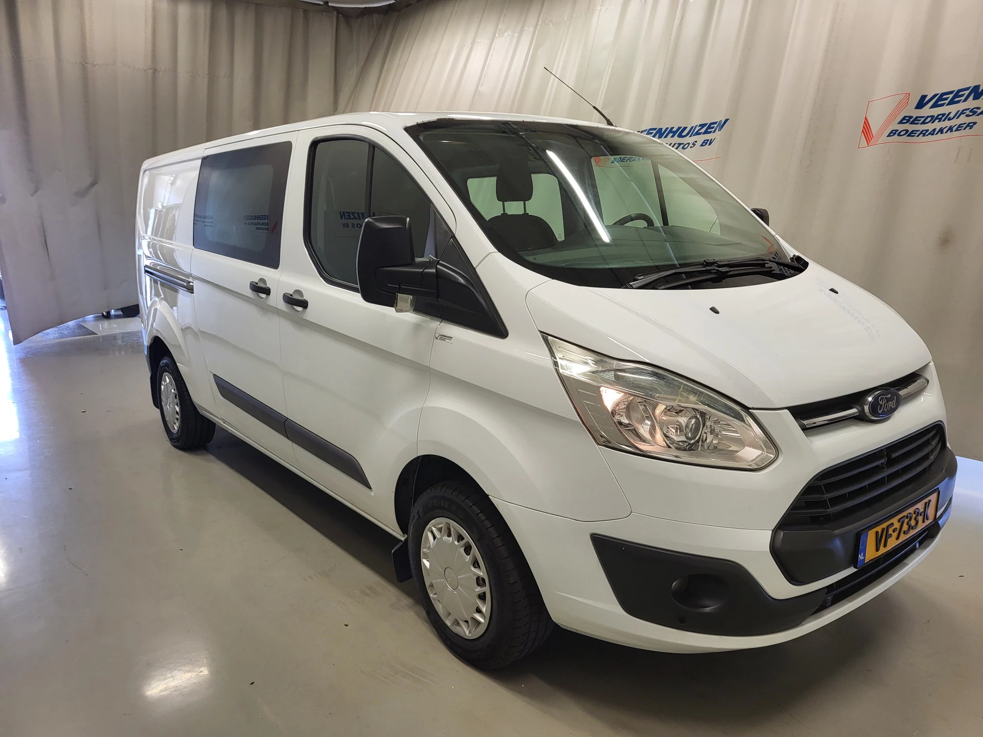 Ford Transit Custom 2013 - 2.2TDCI L2/H1 Dubbele Cabine Apk tot 19-11-2026! image 12