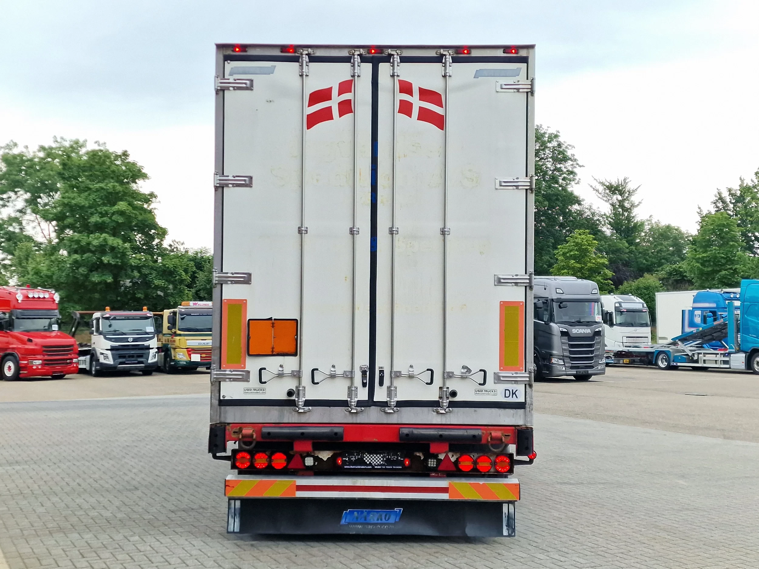 Mercedes-Benz Actros 2019 - 2553 6x2 - Thermoking frigo - Loadlift + Narko trailer 3 axle изображение 7