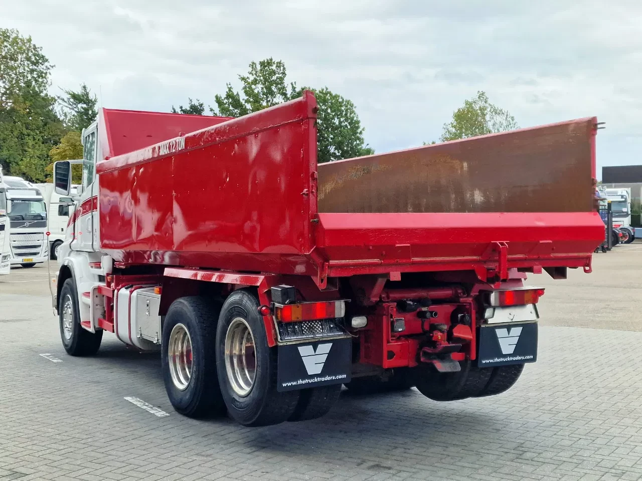 Scania T 2004 - T124-470 6x2 - Tipper - Manual gearbox - Full steel - Robson Drive - New Engine - Torpedo/Hauber immagine 19