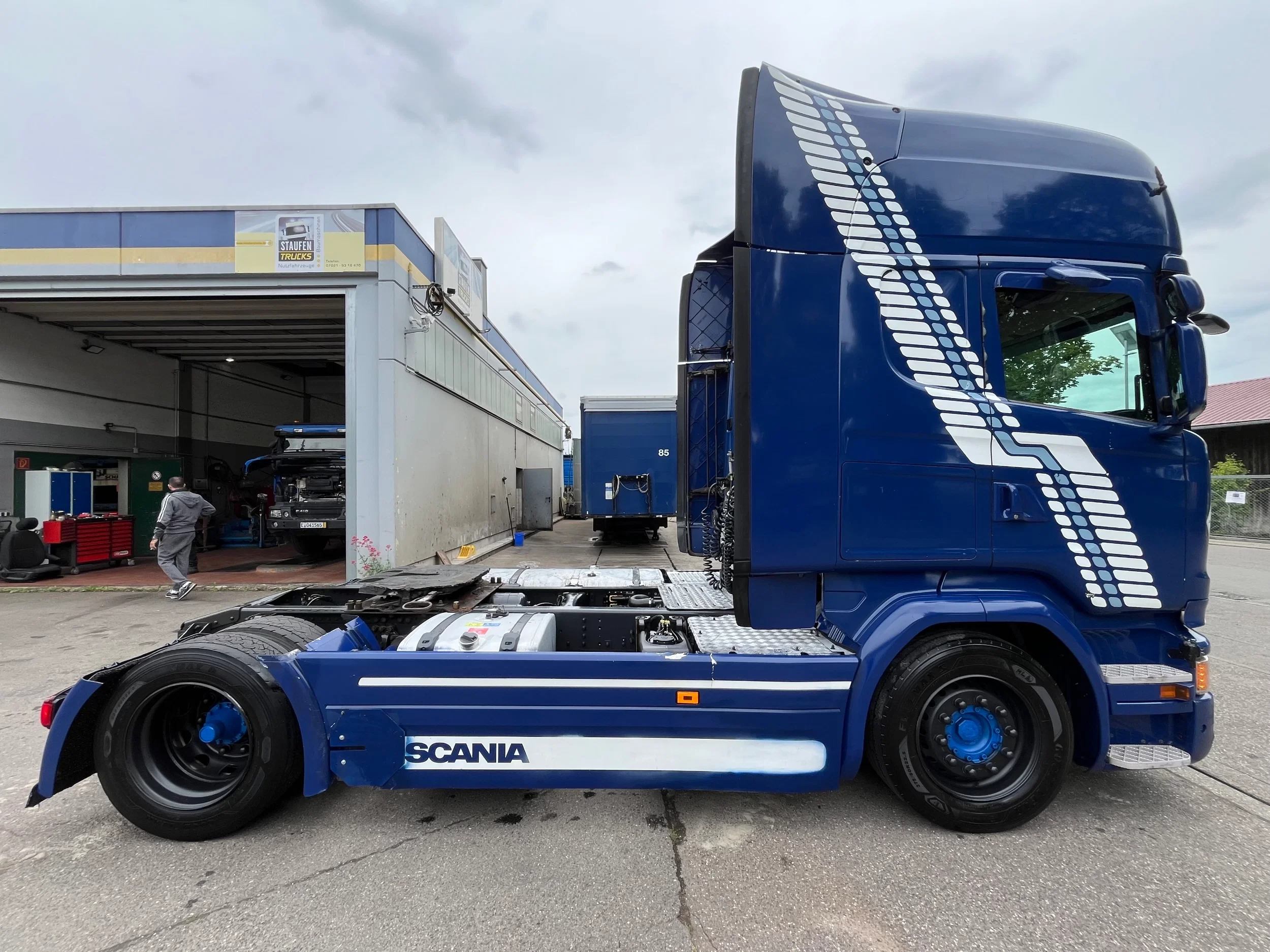 Scania R 2015 - R410 5 x Volumen-SZM 4x2 *MEGA *Retarder *Topline Bild 6