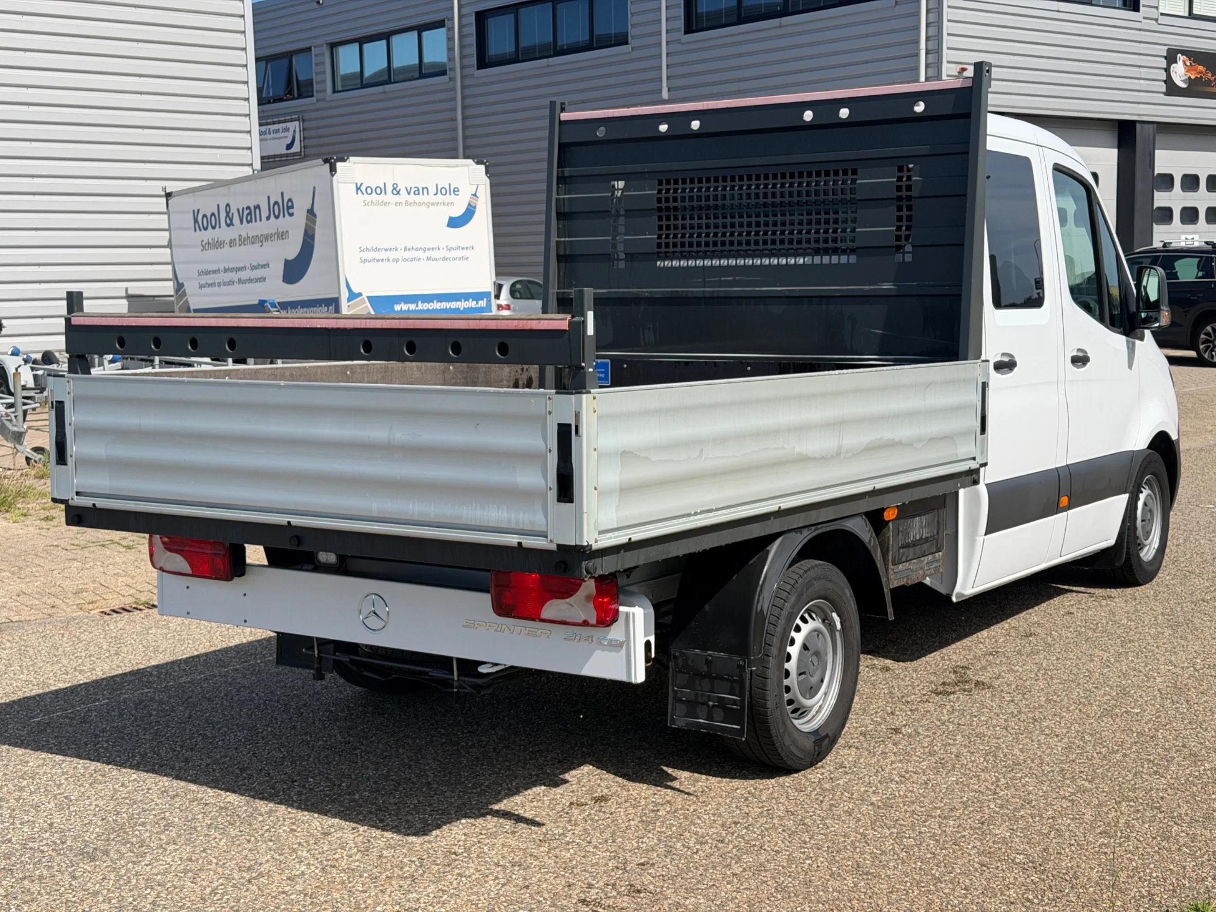 Mercedes-Benz Sprinter 2021 - 314CDI Dubbelcabine Openlaadbak Airco Navi Cruisecontrol image 4