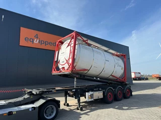 Van Hool N/A 2003 - 20FT Tipping-chassis (20 degrees tipping angle, 24V operated) / ADR (EX/II, EX/III, FL, AT) / SAF discbrakes / 2 liftaxles / NL-chassis image 3