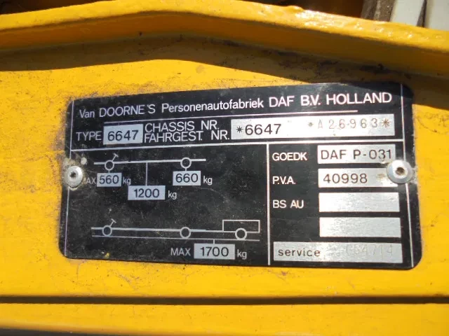 DAF 66 1975 - 1300 Marathon obrázek 14