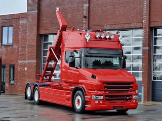 Scania T 2016 - T520 V8 6x2 - AJK Hooklift - New BUFFL interior - Retarder - Full air - Show truck te koop