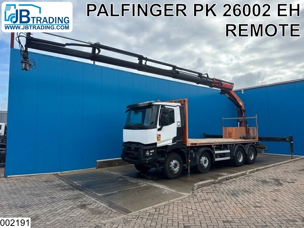 Renault 2017 - C 430 8x4, EURO 6, Palfinger, Steel suspension afbeelding 1