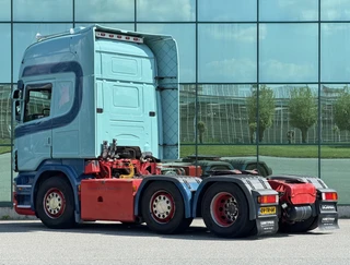 Scania R 2009 - R500 V8 EURO 5 RETARDER 6x2 TWINSTEER MANUAL GEARBOX 2X TANKS HOLLAND-TRUCK afbeelding 3 miniatuur