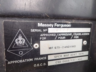 Massey Ferguson 675 1984 - N/A obrazek 11