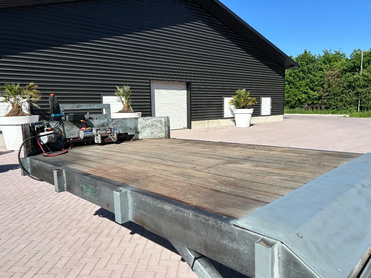 Veldhuizen 1999 - Be oplegger 7.2 ton kuip dieplader immagine 9