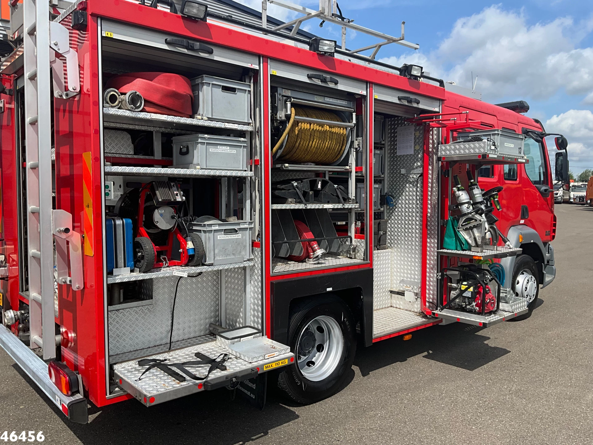 DAF FA 55 LF 250 ZIEGLER Brandweer / materiaalwagen Just 25.348 km! 2004 Bild 6