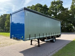 Bunk N/A 2020 - Be oplegger schuifzielen 8 ton met laadklep 1000 kg immagine 4