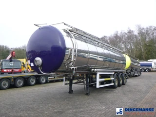 Maisonneuve Chemical tank inox (non ADR) 30 m3 / 1 comp 2002 for sale
