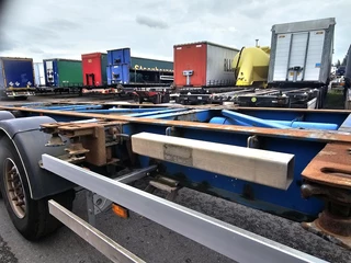 Van Hool 3B2018- 40 FOOT 2 X 20 FOOT CONTAINER CHASSIS, MB DISC. TUV APK 07-11-2026 2007 - N/A zdjecie 13