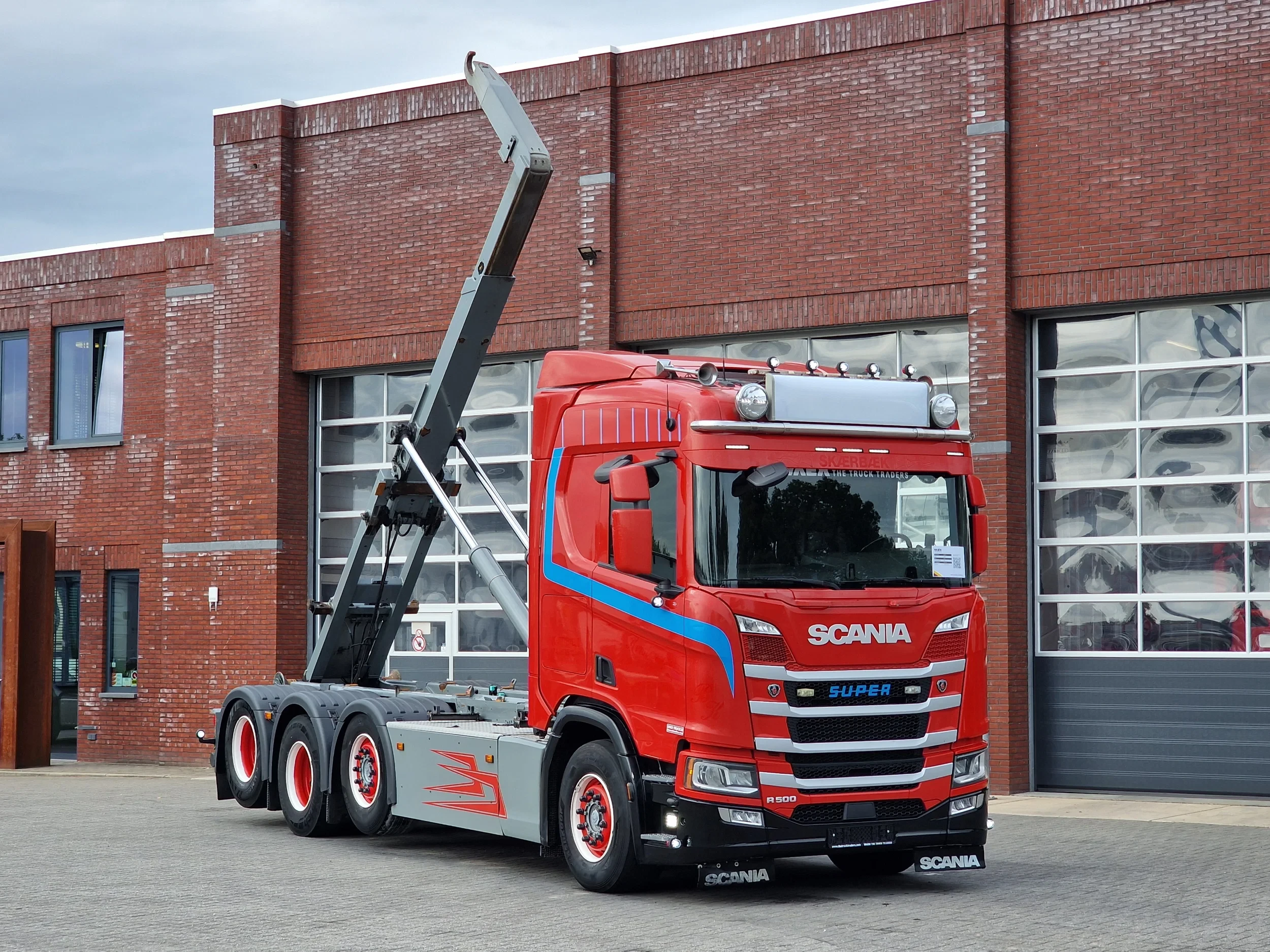 Scania R 2019 - R500 NGS 8x4*4 - JOAB Hooklift - Retarder - Full air - Leather interior afbeelding 1