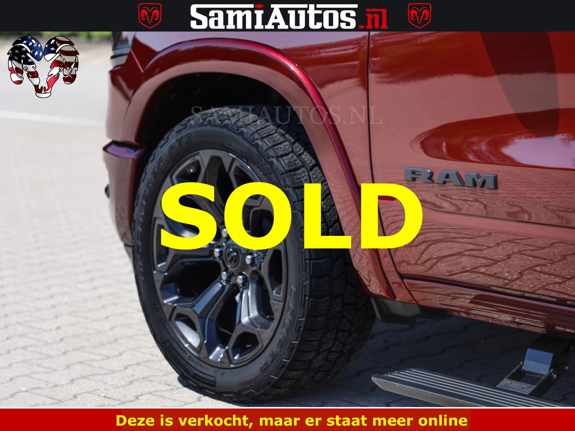 Dodge Ram Pick-Up 2024 - DELMONICO | LIMITED NIGHT 5.7 V8 | BOM VOL | HUD | LUCHTVERING | MEEST LUXE DUBBELE CABINE | 5 PERSOONS | obrázek 18