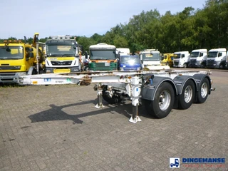 LAG 3-axle container trailer 20 ft 2011 te koop
