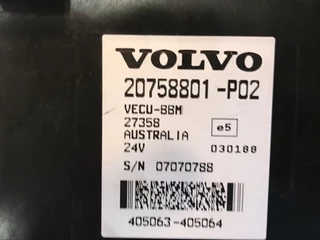 Volvo N/A - 20758801 VECU-BBM CONTROL UNIT изображение 2