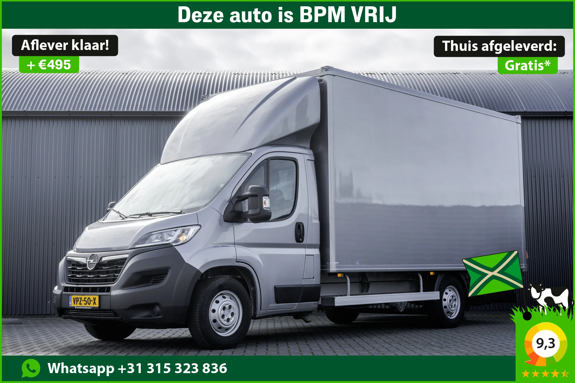 Opel Movano 2022 - **Bakwagen met laadklep | Euro 6 | 165 PK | Cruise | Camera | Airco** obrázek 1