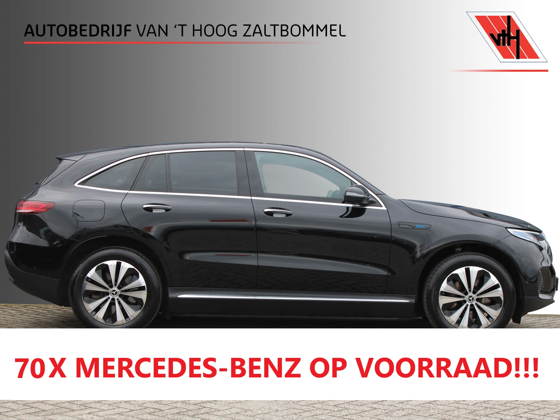 Mercedes-Benz EQC 2023 - 400 4MATIC 80 kWh LEDER KEY-LESS GO CARPLAY image 1