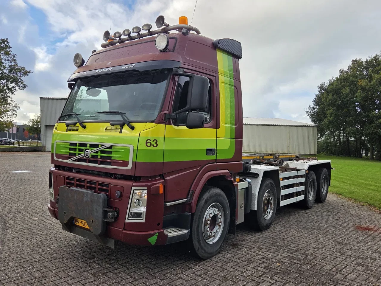 Volvo FM 2008 - 400 8X4 Full Steel Big Axles Cable NCH afbeelding 1