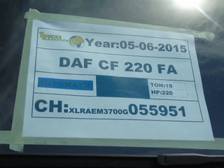 DAF CF 2015 - N/A afbeelding 27