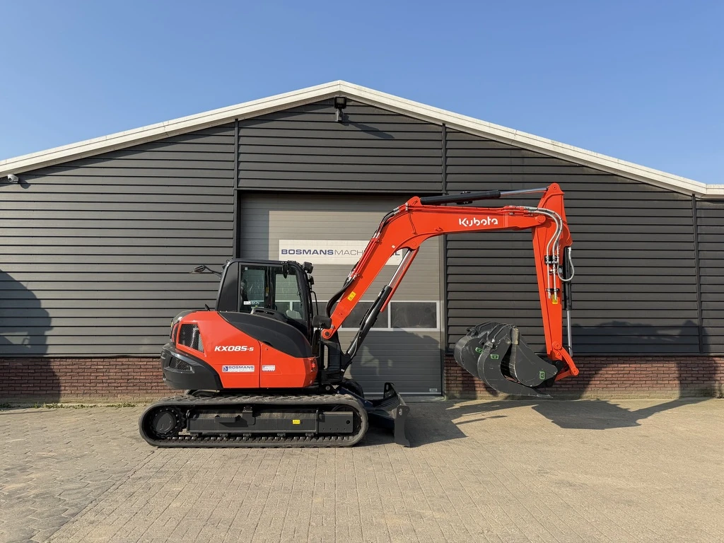 Kubota KX085-5 rupsgraafmachine NIEUW €1350 LEASE 2025 afbeelding 1