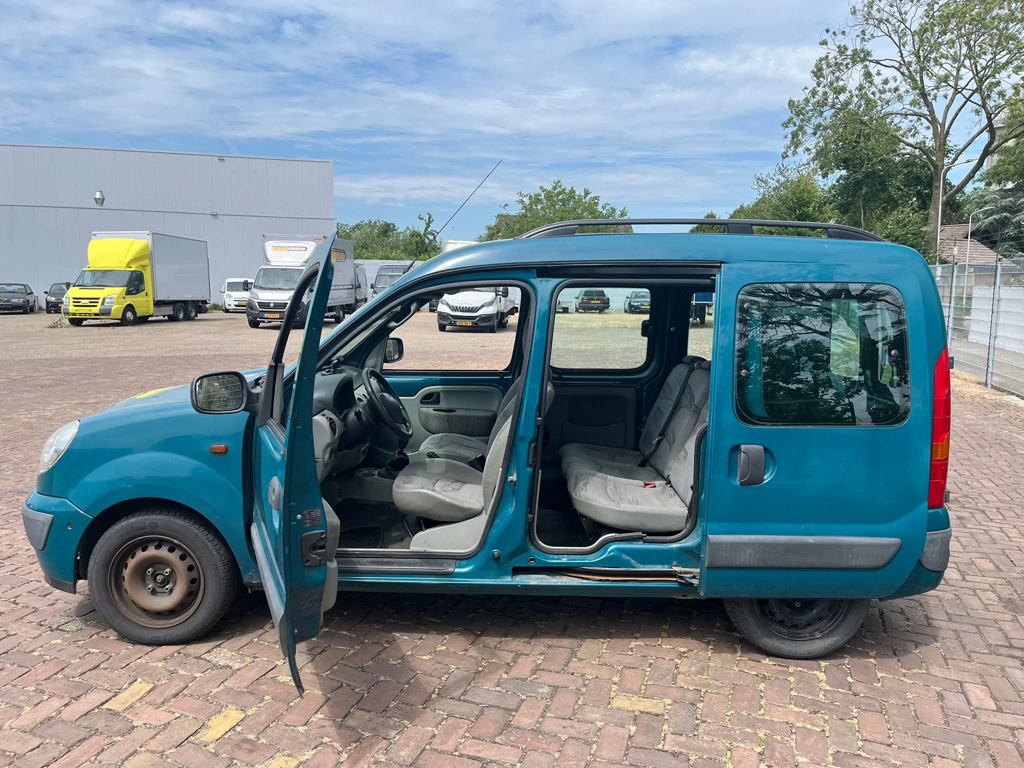 Renault Kangoo 2003 - MARGE-AUTO / ACHTERAS BESCHADIGD afbeelding 13