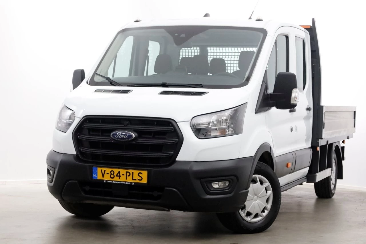 Ford Transit 2023 - 350 2.0 TDCI 130pk Trend L3 D.C. Open Laadbak 01-2023 afbeelding 1