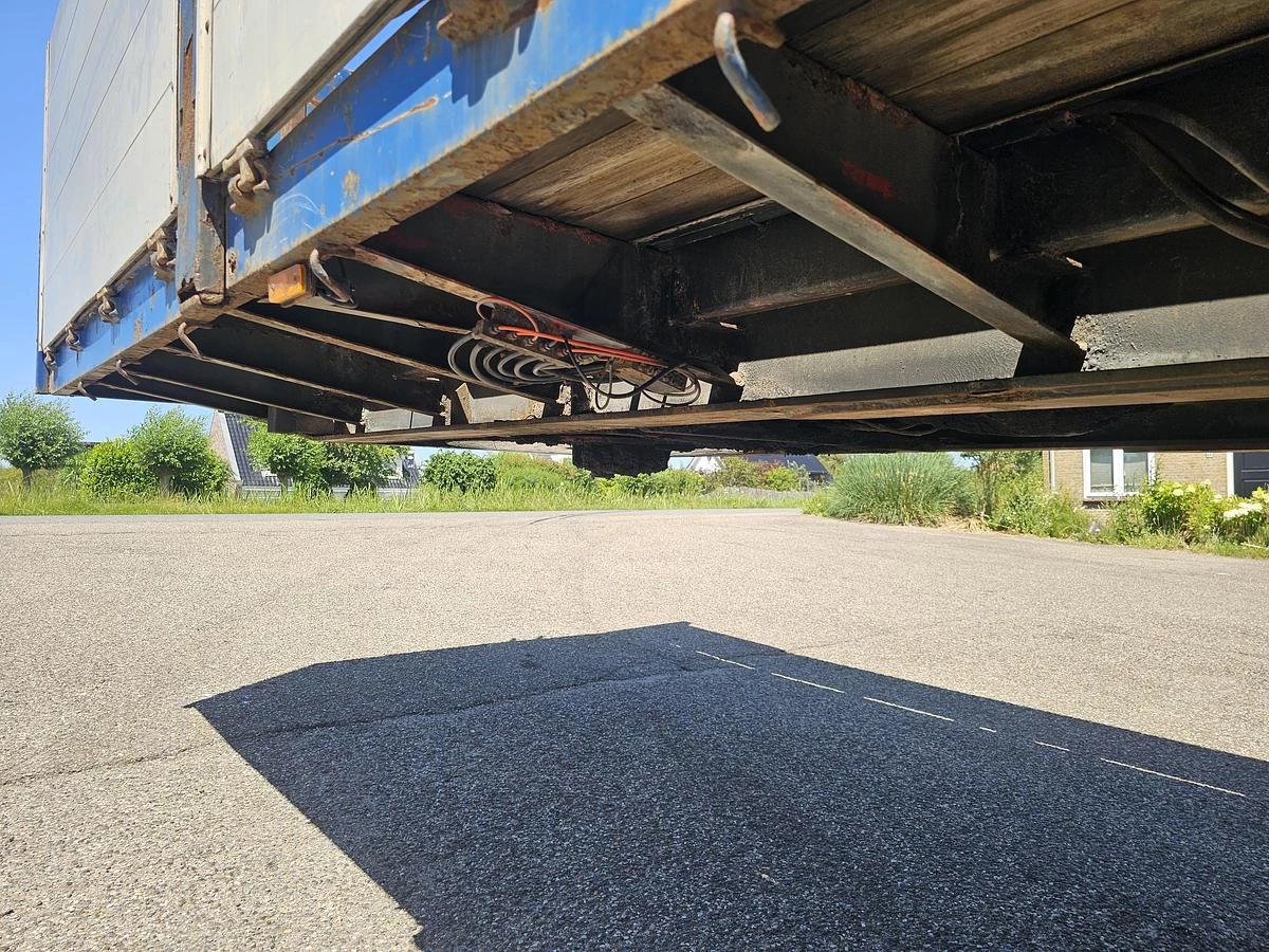 Pacton t4-001 / 4 AXLE TRAILER /2 LIFT AXLES /2 STEERING AXLES/ INCL CRANE KENNIS 14 TON MOVEBAL. 2004 Bild 38