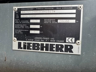 Liebherr N/A 2015 - R926 compact FULL OPTION zdjecie 17