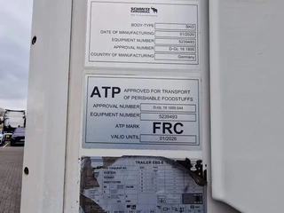 Schmitz Cargobull N/A 2020 - SCB*S3B - Frigo Schmitz - Hooks/Rohrbahnen/Vleeshang - ATP/FRC - Pallet box imagem 19