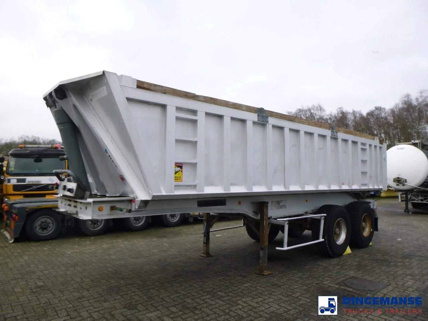 Trailor Tipper trailer alu 23 m3 1992 obrázek 1
