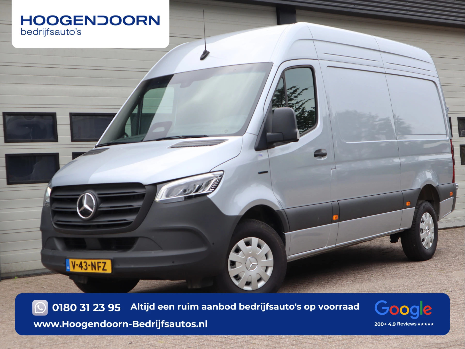 Mercedes-Benz eSprinter 2024 - 314 L2H2 Accu 56 kWh RWD WLPT 181 km - New Model - Snel laden - LED - Vol Opties zdjęcie 1