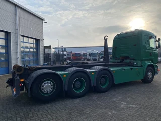Scania R 2015 - R520 V8 / 8X4 / BIG AXLE / AJK HOOKLIFT 30TON / LIFT+LENKACHSE / NAVI / LEATHER / FULL-AIR / AUTOMATIC / EURO-6 / 2015 imagen 5
